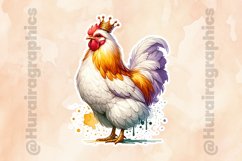 Hen|Printable Animal Sticker Product Image 2