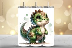 Dianasour Tumbler Wrap| Tumbler Sublimation Wrap Product Image 1