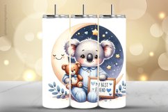 Koala Tumbler Wrap| Tumbler Sublimation Wrap Product Image 1