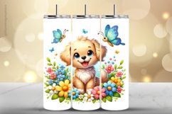 Dog Tumbler Wrap| Tumbler Sublimation Wrap Product Image 1