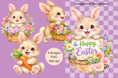 Easter Bunny png, Happy Easter Product Image 1