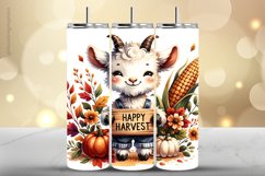 Goat Tumbler Wrap| Tumbler Sublimation Wrap Product Image 1