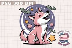 Halloween Kawaii Cute Clipart PNG Funny Ghost Design Product Image 1