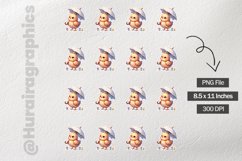 Hen|Printable Animal Sticker Product Image 3