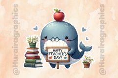 Whale|Printable Animal Sticker Product Image 2