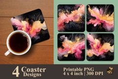 Beauty Marble Coaster Sublimation Designs Product Image 1