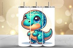 DInasour Tumbler Wrap| Tumbler Sublimation Wrap Product Image 1
