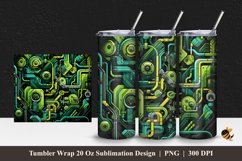 Machine System Tumbler Wrap Sublimation Design 1 Product Image 1