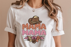 Mama Western T-shirt Design Bundle Product Image 2