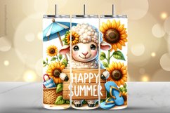 Sheep Tumbler Wrap| Tumbler Sublimation Wrap Product Image 1