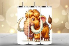 Elephant Tumbler Wrap| Tumbler Sublimation Wrap Product Image 1