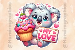 Koala|Printable Animal Sticker Product Image 2
