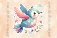 Humming Bird|Printable Animal Sticker Product Image 2