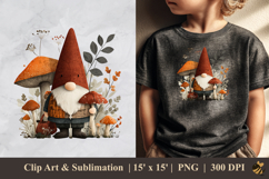 Cute Dwarf DTF Sublimation Clipart Design 1 Product Image 1