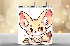 Fox Tumbler Wrap| Tumbler Sublimation Wrap Product Image 1