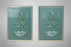 Puppet Tree Illustrated Indie Band Flyer Product Image 1
