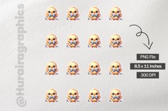 Hen|Printable Animal Sticker Product Image 3