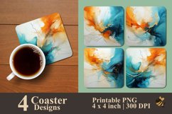 Modern Abstract Coaster Sublimation Designs Product Image 1