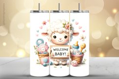 Goat Tumbler Wrap| Tumbler Sublimation Wrap Product Image 1