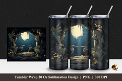 Beautiful Bird Moments Tumbler Wrap Sublimation Design 1 Product Image 1