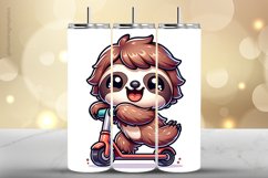 SlothTumbler Wrap| Tumbler Sublimation Wrap Product Image 1