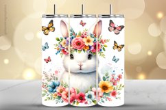 Rabbit Tumbler Wrap| Tumbler Sublimation Wrap Product Image 1