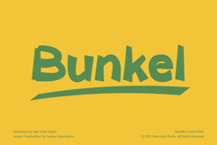 Bunkel - Playful Handdrawn Display Product Image 1