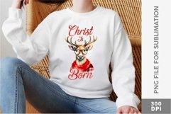 Christmas Reindeer Sublimation Designs Bundle Product Image 2