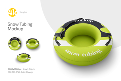 Snow Tubing Mockup Set Product Image 1