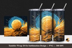 Hay Illustration Tumbler Wrap Sublimation Design 1 Product Image 1