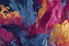Colorful Paint Explosion Background Product Image 1