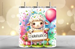 Sheep Tumbler Wrap| Tumbler Sublimation Wrap Product Image 1