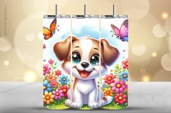 Dog Tumbler Wrap| Tumbler Sublimation Wrap Product Image 1