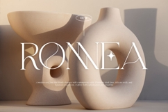 Ronnea || Modern Minimalist Serif Font Product Image 1