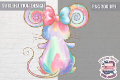Easter Sublimation Design PNG Soft Palette Brush Strokes Product Image 1
