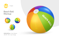 Beach Ball Mockup Set Product Image 1