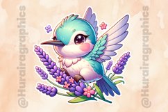 Humming Bird|Printable Animal Sticker Product Image 2