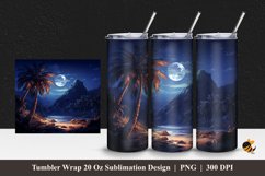 Ancient Nature Tumbler Wrap Sublimation Design 1 Product Image 1