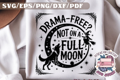 Halloween Witch Quote black and white SVG Funny PNG Sarcasm Product Image 1