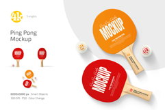 Ping Pong Mockup Set Product Image 1