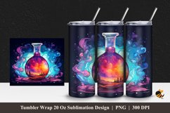 Tube Fantasy Tumbler Wrap Sublimation Design 1 Product Image 1