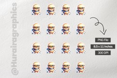 Hen|Printable Animal Sticker Product Image 3