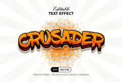 Crusader Text Effect Product Image 1