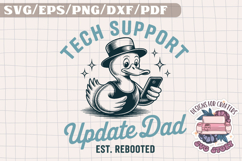 Funny Quote Dad Day Vintage SVG Monochrome Design Animals Product Image 1