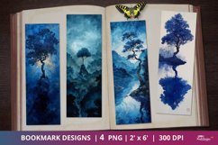 Night Tree Scrapbook Bookmark Designs Product Image 1