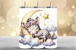 Zebra Tumbler Wrap| Tumbler Sublimation Wrap Product Image 1