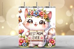 Cat Tumbler Wrap| Tumbler Sublimation Wrap Product Image 1