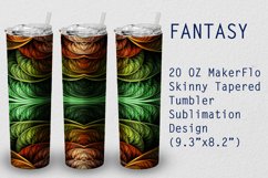 Tumbler Tapered 20 OZ Sublimation Fantasy Wrap Design Product Image 1