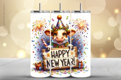 Cow Tumbler Wrap| Tumbler Sublimation Wrap Product Image 1