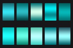 Turquoise Metallic Gradients Product Image 2